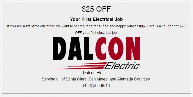 Discount Coupons By Dalcon Electric